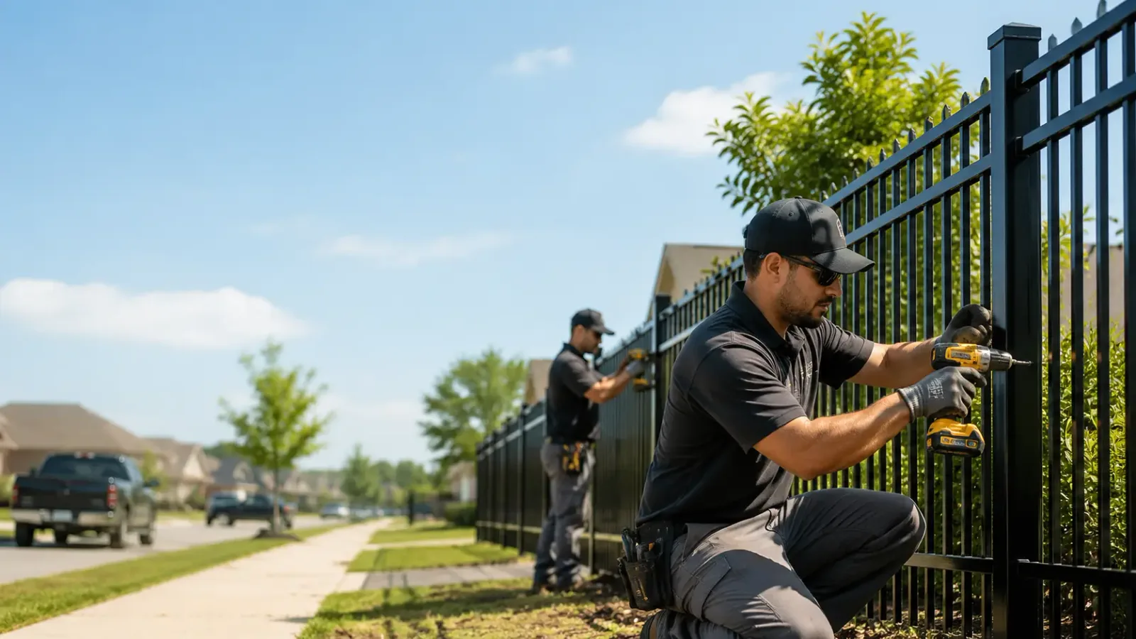 Metal Fence Installation in Richview, IL